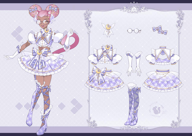 Magical Girl Reference Sheet
